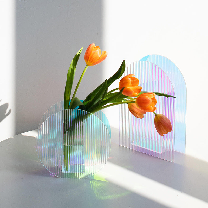 Nordic Minimalist Acrylic Creative Vase