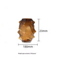 Modern Minimalist Irregular Sea Cucumber Glass Vase